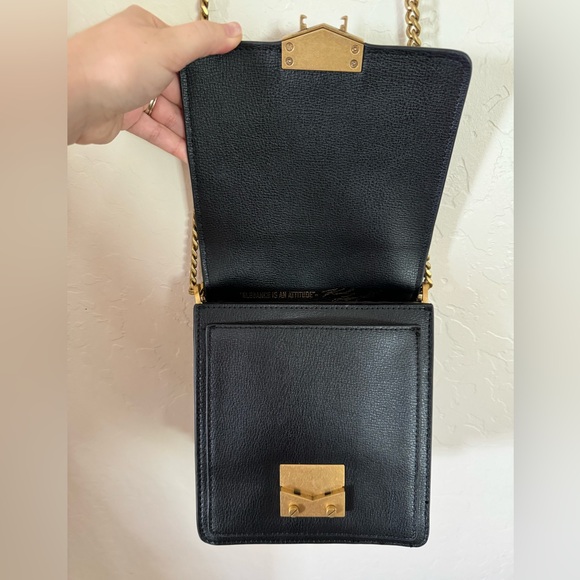 KARL LAGERFELD PARIS Corinne Leather Crossbody Bag - Picture 6 of 9